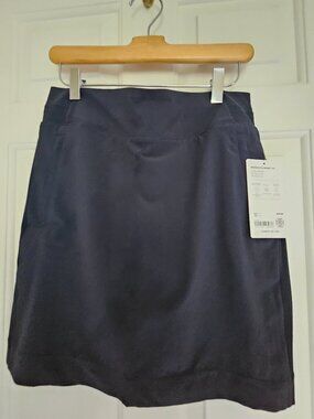 NWT Athleta Brooklyn Skort 16” Navy Blue Size 6 Tall